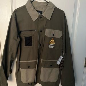 Brand new Vans Military Green Jacket. Never worn and New with tags. Large.